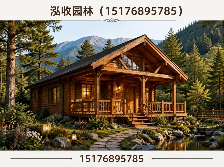 贵港防腐木凉亭展示图